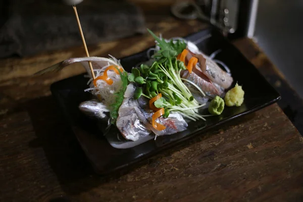 Caballo Sashimi Imagen — Foto de Stock