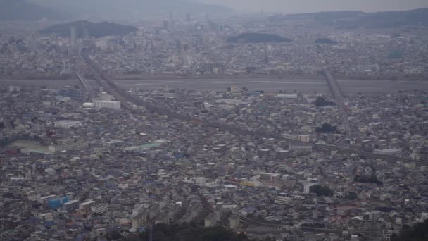 从静冈县静冈市的选择岩观看 — 图库视频影像