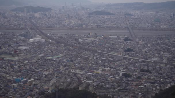 Вид Избранной Скалы Город Сидзуока Префектура Сидзуока — стоковое видео