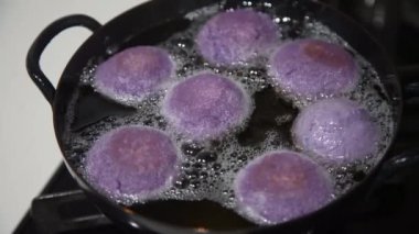 Mor tatlı patates aromalı sata andgi yapıyorum.