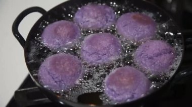 Mor tatlı patates aromalı sata andgi yapıyorum.