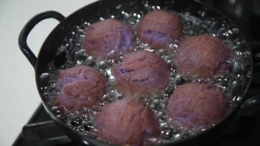 Mor tatlı patates aromalı sata andgi yapıyorum.