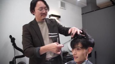 erkek Kuaför kesim saç