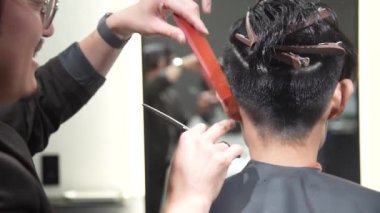 erkek Kuaför kesim saç
