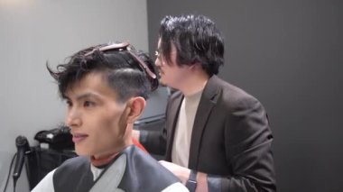 erkek Kuaför kesim saç