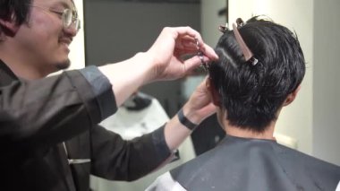 erkek Kuaför kesim saç