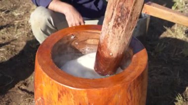 Mochi 'ye vurmanın görüntüsü