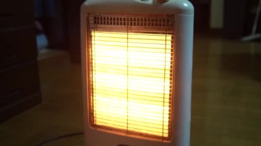 Elektrikli soba hareket halinde