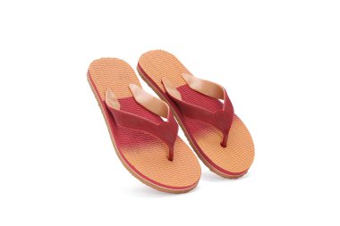 Çiçekli tasarım kadınları Eva parmak arası terlik izole edilmiş. 