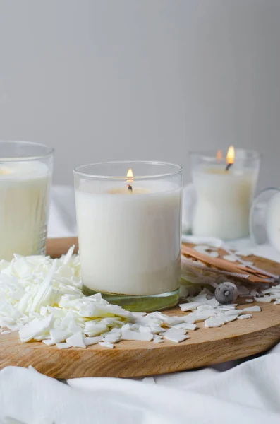 Soy Candles and Soy Wax, Natural Handmade Scented Candles in Glasses