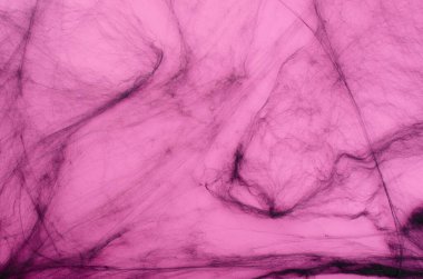 Pembe Arkaplan 'daki örümcek ağı, Soyut Doku, Cadılar Bayramı Tasarımı, Örümcek Ağı