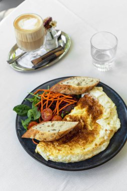 Yumurta beyazı omlet, Protein kahvaltısı, Sağlıklı Dengeli Yemek