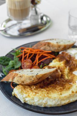 Yumurta beyazı omlet, Protein kahvaltısı, Sağlıklı Dengeli Yemek