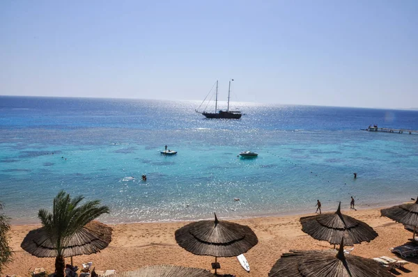 stock image Egyptian Hotel on the Red Sea, Sharm El Sheikh