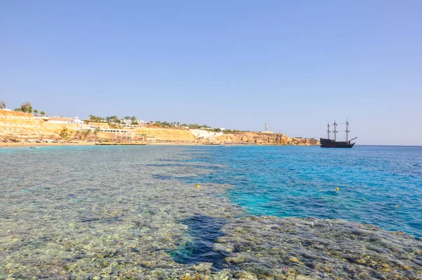 stock image Egyptian Hotel on the Red Sea, Sharm El Sheikh