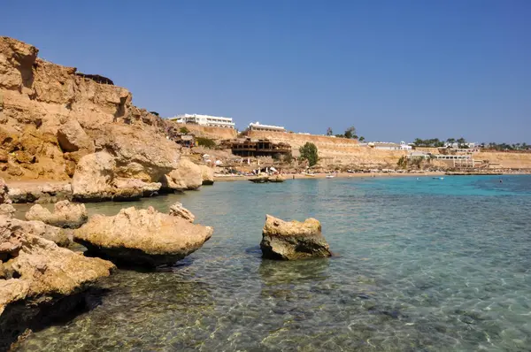 stock image Egyptian Hotel on the Red Sea, Sharm El Sheikh