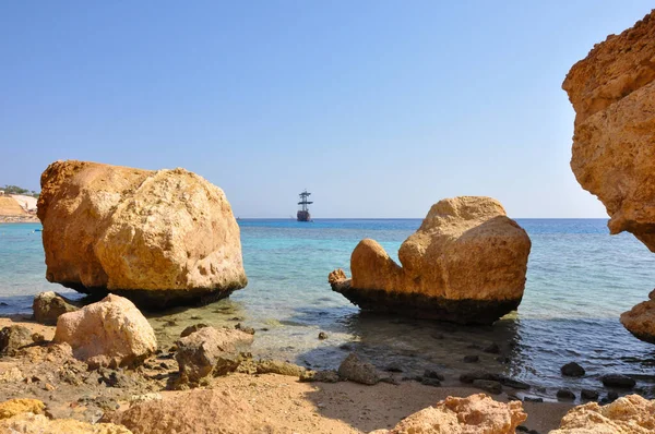 stock image Egyptian Hotel on the Red Sea, Sharm El Sheikh