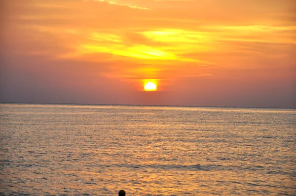 stock image Beautiful sunset on the Red Sea, Sharm El Sheikh, Egypt