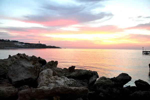 紅海の美しい夕日 シャルム シェイク エジプト — ストック写真