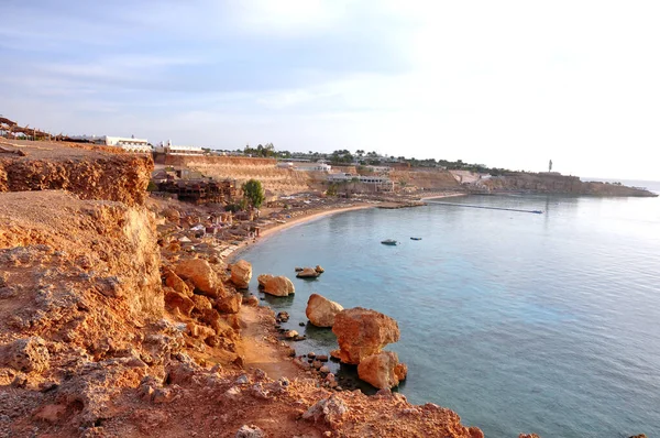 Sahile deniz ulaşımı, Sharm El Sheikh. Mısır, Kızıl Deniz.