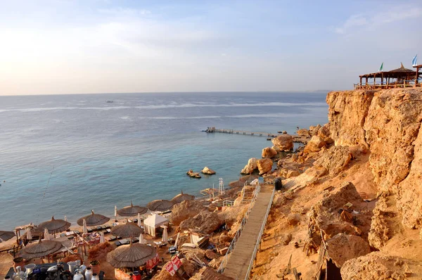 Sahile deniz ulaşımı, Sharm El Sheikh. Mısır, Kızıl Deniz.