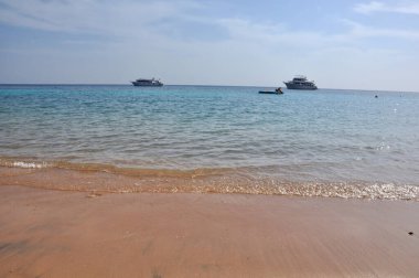 Mısırlı otelin renkli toprakları. Şeyh Sharm