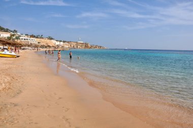 Mısırlı otelin renkli toprakları. Şeyh Sharm