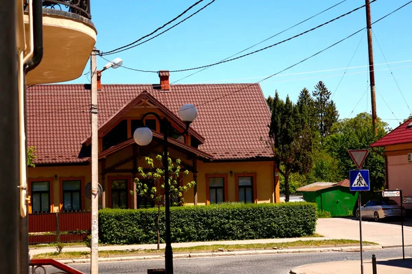 Casa Limpa Centro Cidade Kolomyia — Fotografia de Stock
