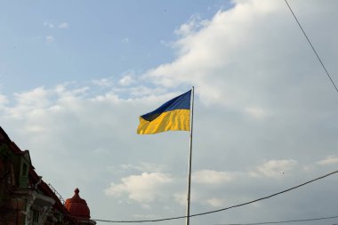 Avrupa ve Ukrayna 'nın en yüksek bayrak direği. Kharkov bayrak direği