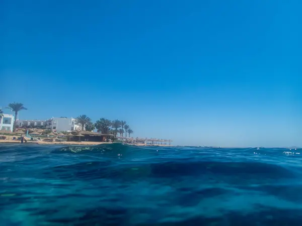 Vista Desde Mar Rojo Hasta Sharm Sheikh —  Fotos de Stock