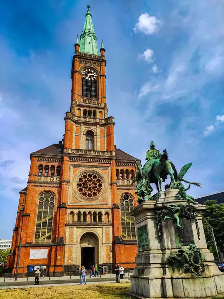 Velký Starý Kostel Německu — Stock fotografie