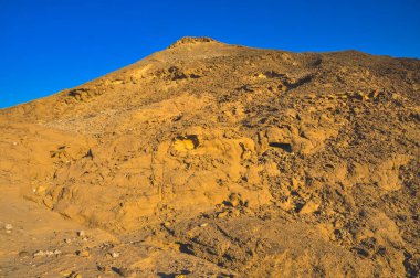 Mısır çölünde kum dağları