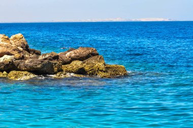 Mısır 'da Kızıl Deniz' de cennet kumsalı