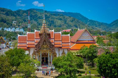 Phuket 'teki olağanüstü güzel Chalong Tapınağı