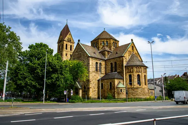 St. Georg Kilisesi, Gelsenkirchen, Kuzey Ren-Vestfalya, Georgskirche, Almanya