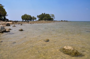 Phuket adasında okyanus kıyısı