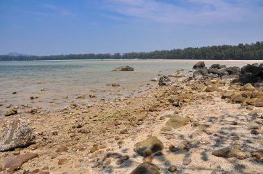 Phuket adasında okyanus kıyısı