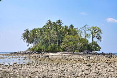 Phuket adasında okyanus kıyısı
