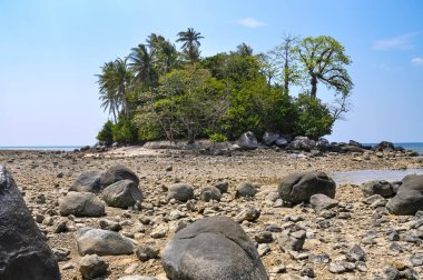 Phuket adasında okyanus kıyısı