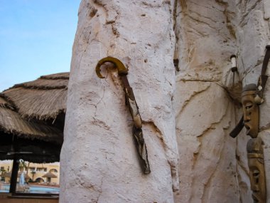 Mısır 'daki otel manzarası çok güzel.