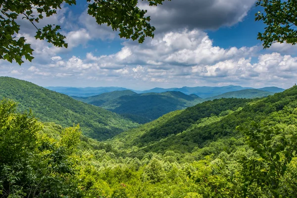 Uma Vista Alto Acima Das Montanhas Norte Geórgia — Fotografia de Stock