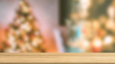 Fotomontaj ya da ürün gösterimi için seçili boş tahta tablo