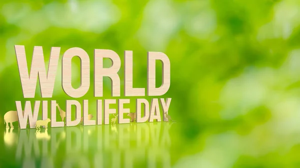 The  world wildlife day On 3 March, our international celebration of World Wildlife Day will recognize some of these people and hear about the work that they are doing