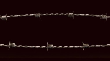 Barbed wire, also known as barb wire, is a type of steel fencing wire constructed with sharp edges or points arranged at intervals along the strands.