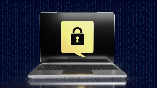 Cybersecurity Verwijst Naar Praktijken Processen Technologieën Die Worden Gebruikt Computersystemen — Stockfoto