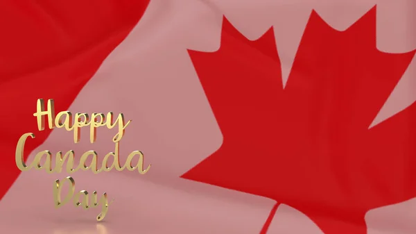 Fête Canada Est Une Fête Nationale Célébrée Canada 1Er Juillet — Photo