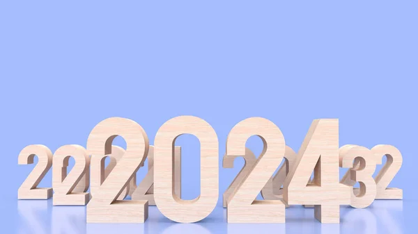 Rok 2024 Był Rokiem Znaczących Postępów Technologicznych Zmian Społecznych Sztuczna — Zdjęcie stockowe