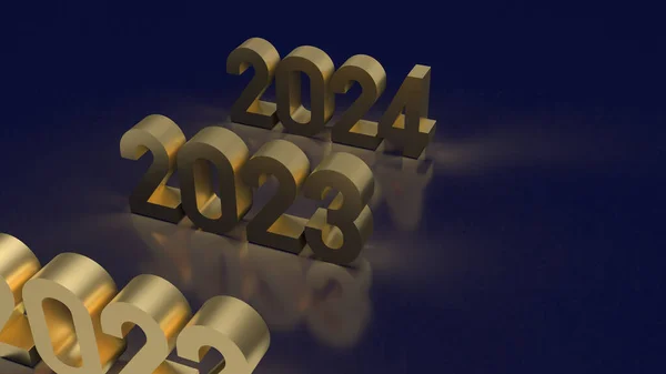 2024 Een Jaar Van Aanzienlijke Technologische Vooruitgang Maatschappelijke Veranderingen Kunstmatige — Stockfoto