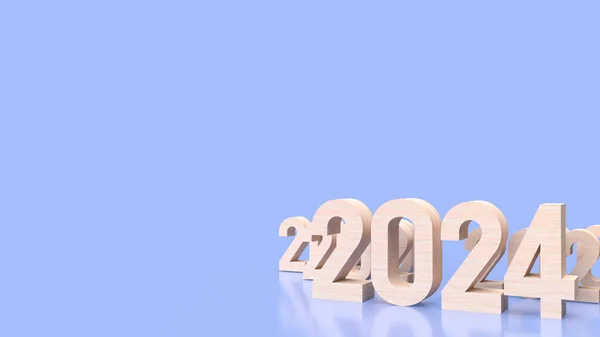 2024 Var Ett Med Betydande Tekniska Framsteg Och Samhällsförändringar Artificiell — Stockfoto