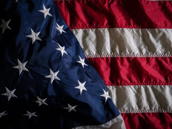 Bandeira Dos Estados Unidos América Comumente Conhecida Como Bandeira Americana — Fotografia de Stock